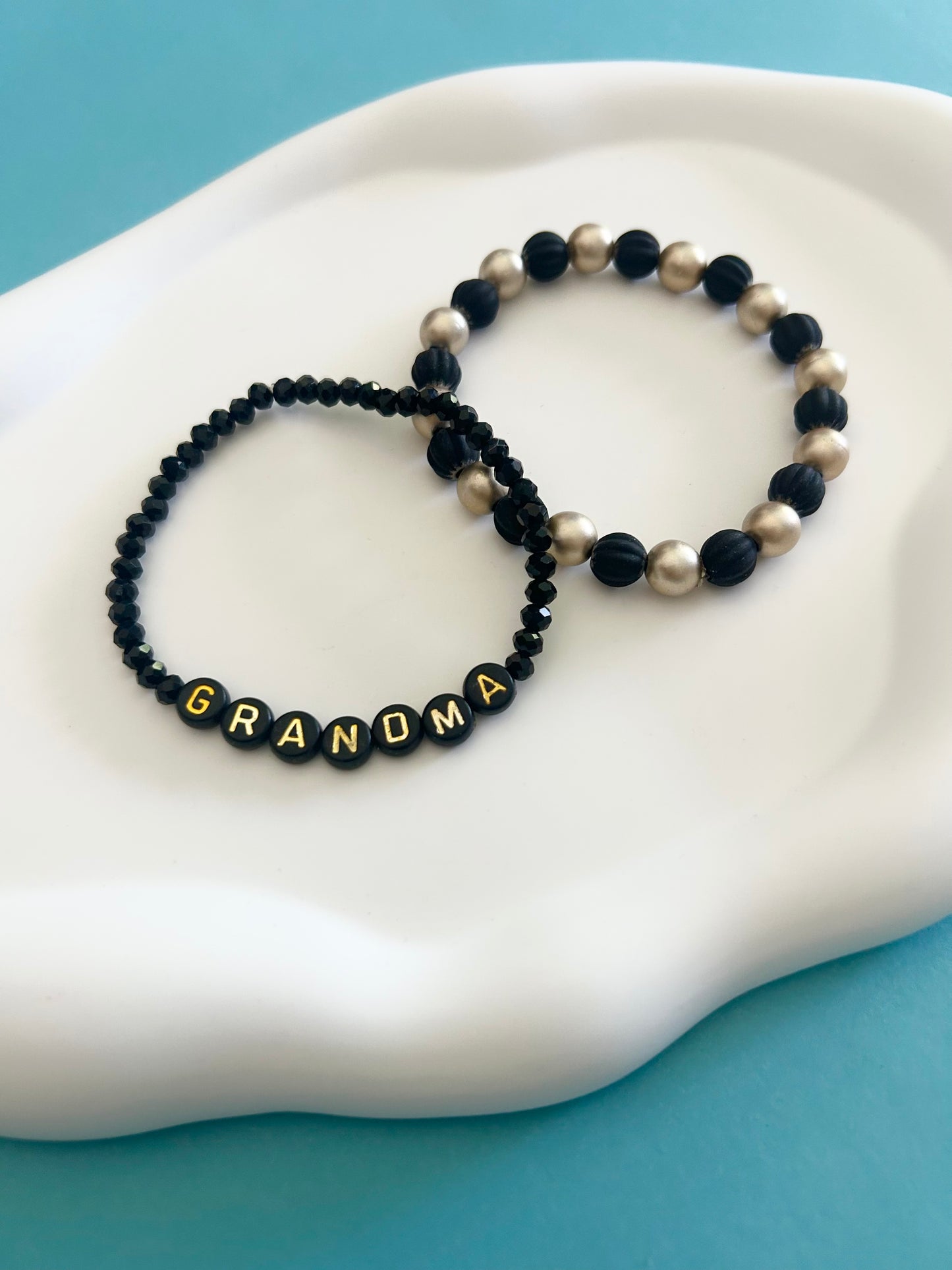 Black and Gold Grandma Stack