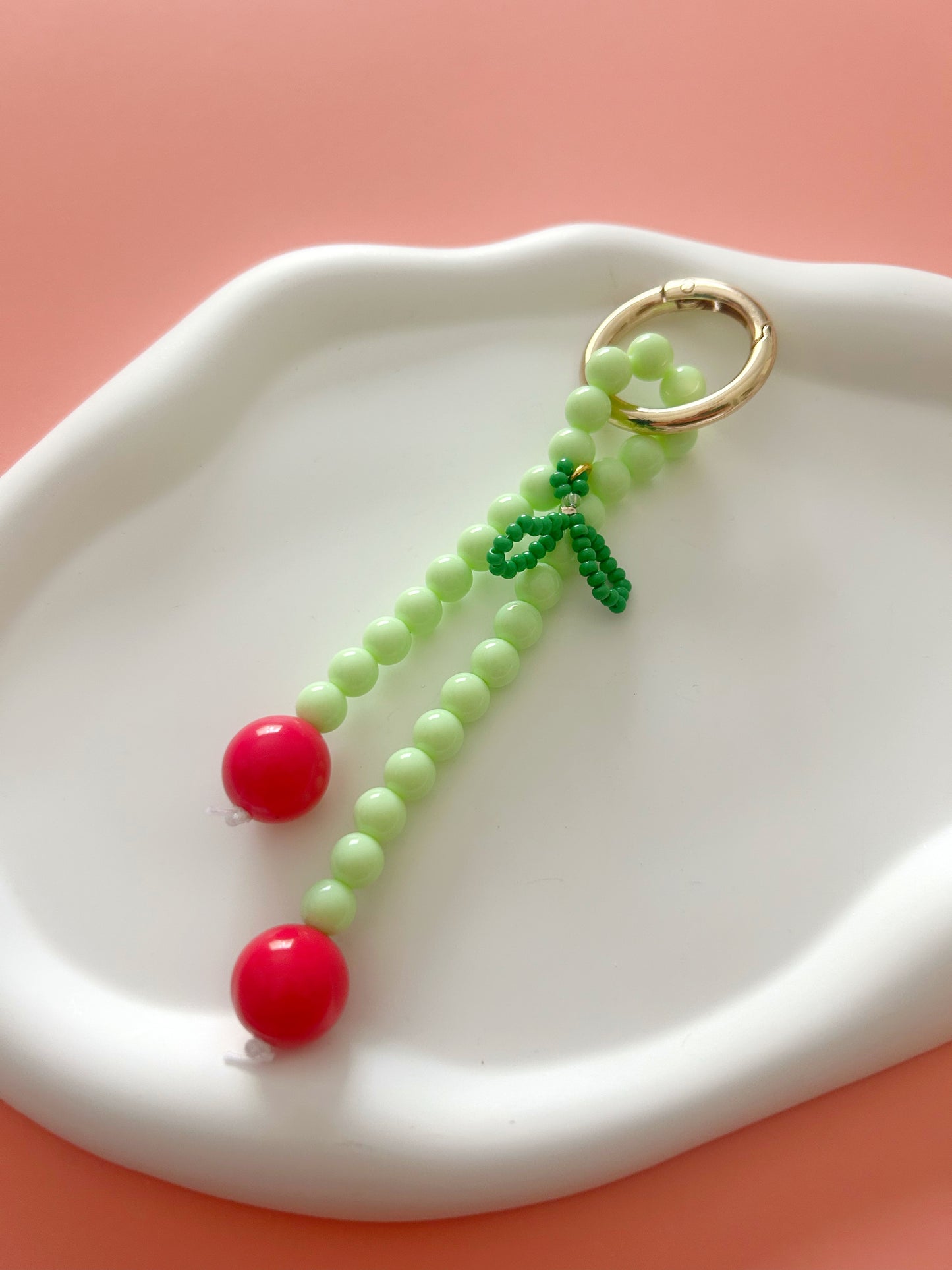 Cherry Bag Charm