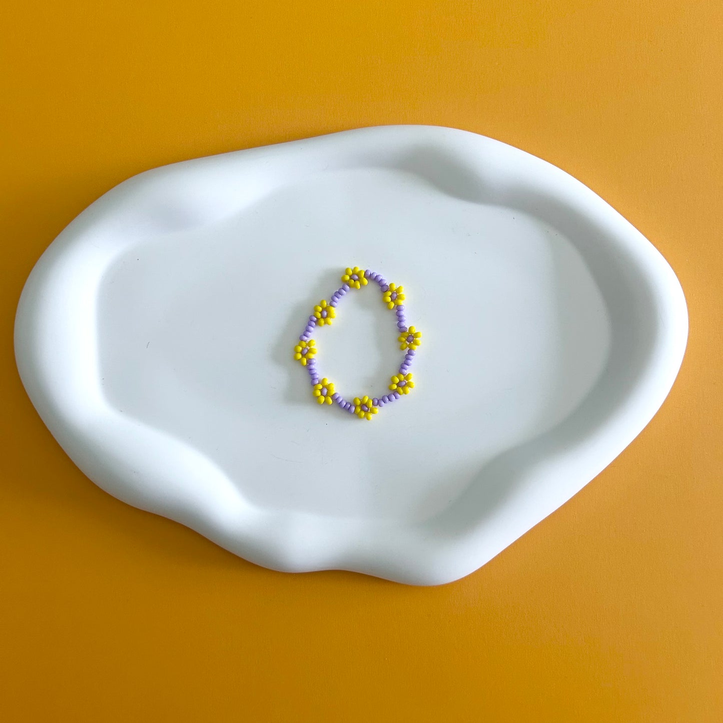 Yellow Daisy Bracelet
