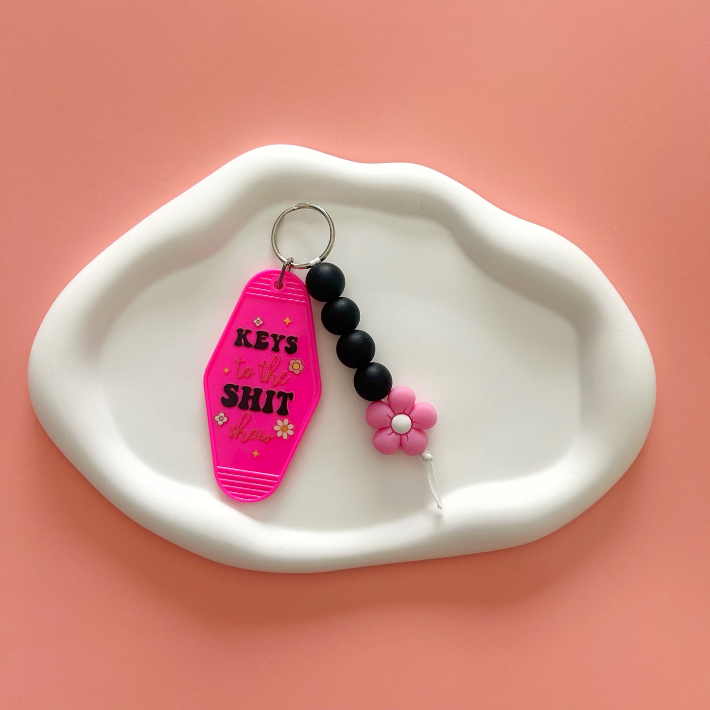 Keys to the Shit Show Keychain