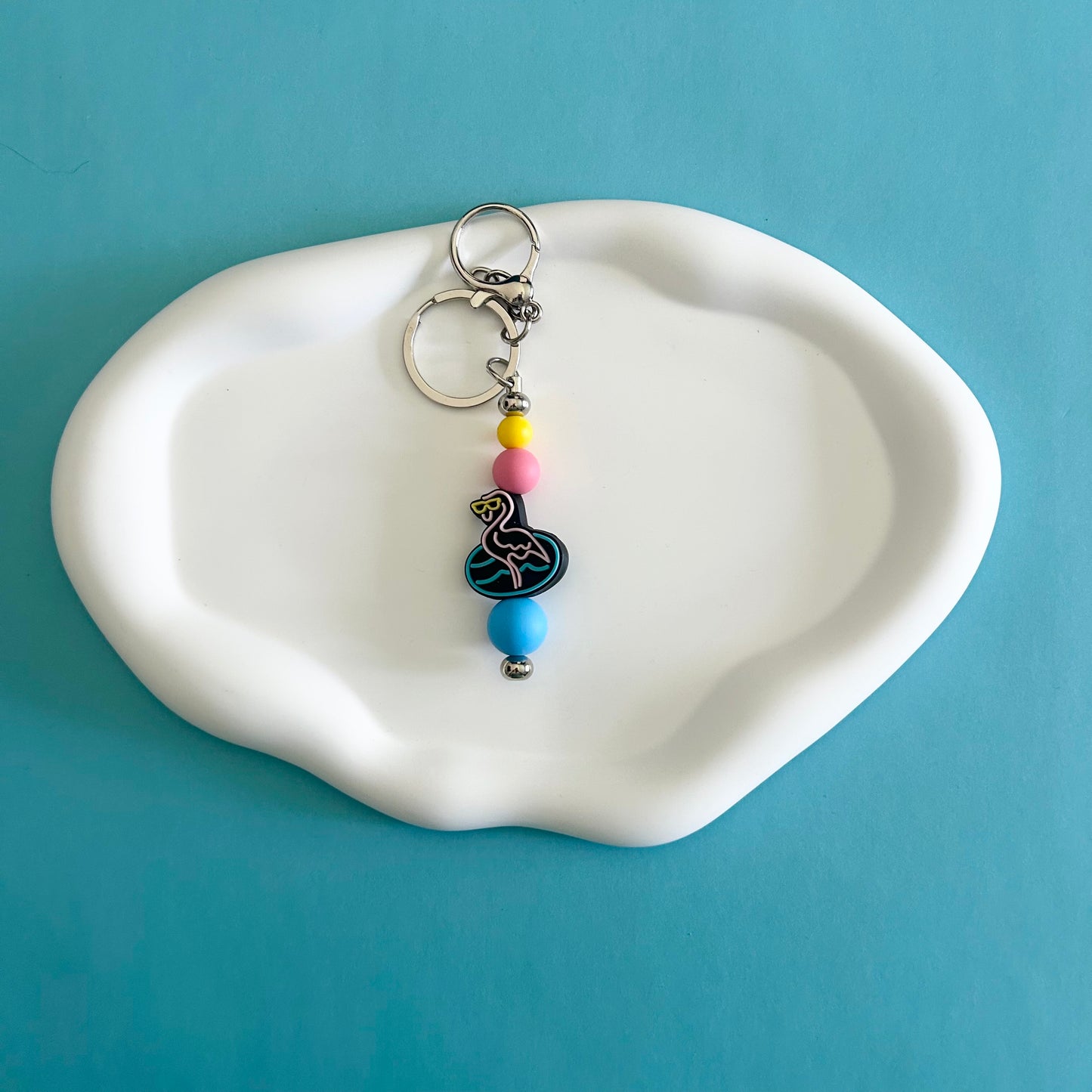 Flamingo Keychain