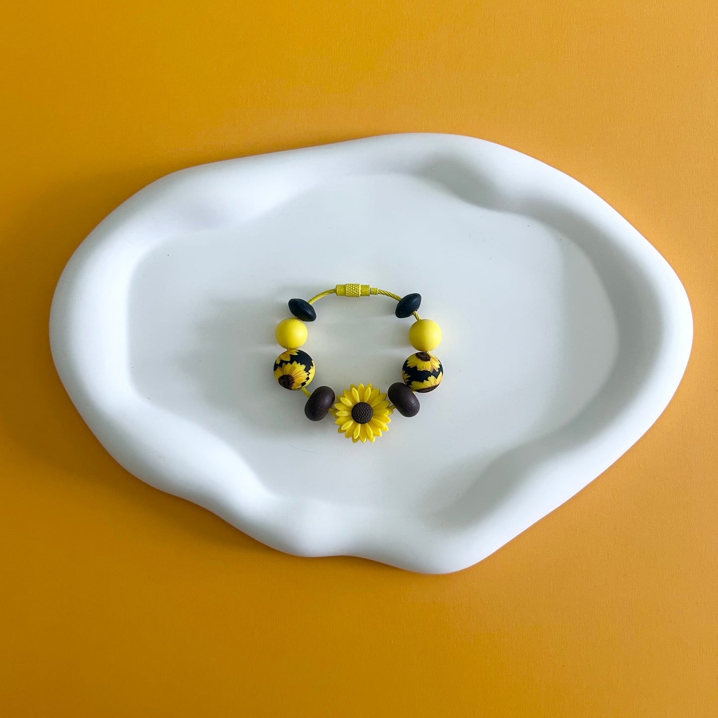 Sunflower Handle Charm