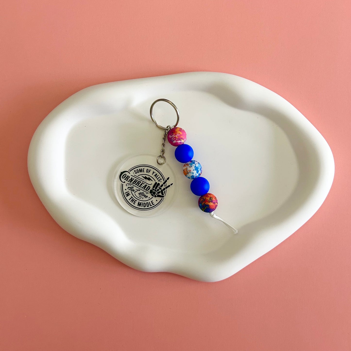 Yalls Cornbread Keychain
