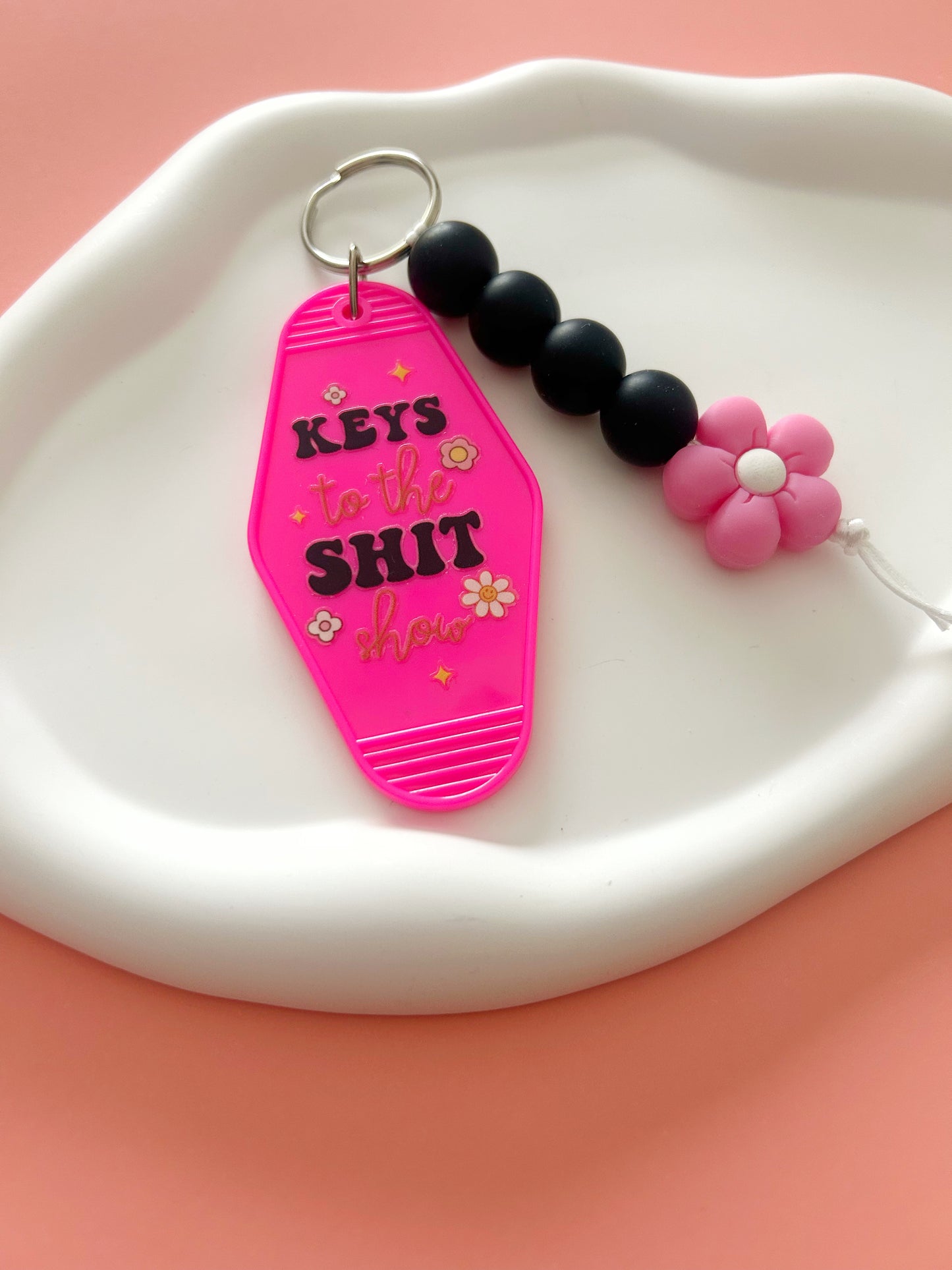 Keys to the Shit Show Keychain