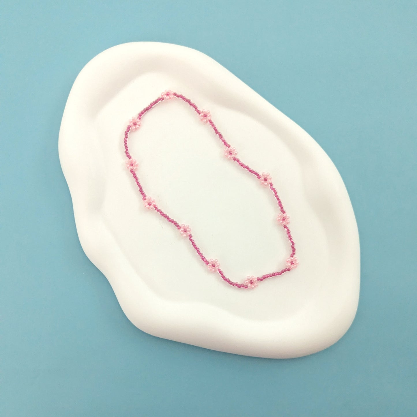 Pink Daisy Choker