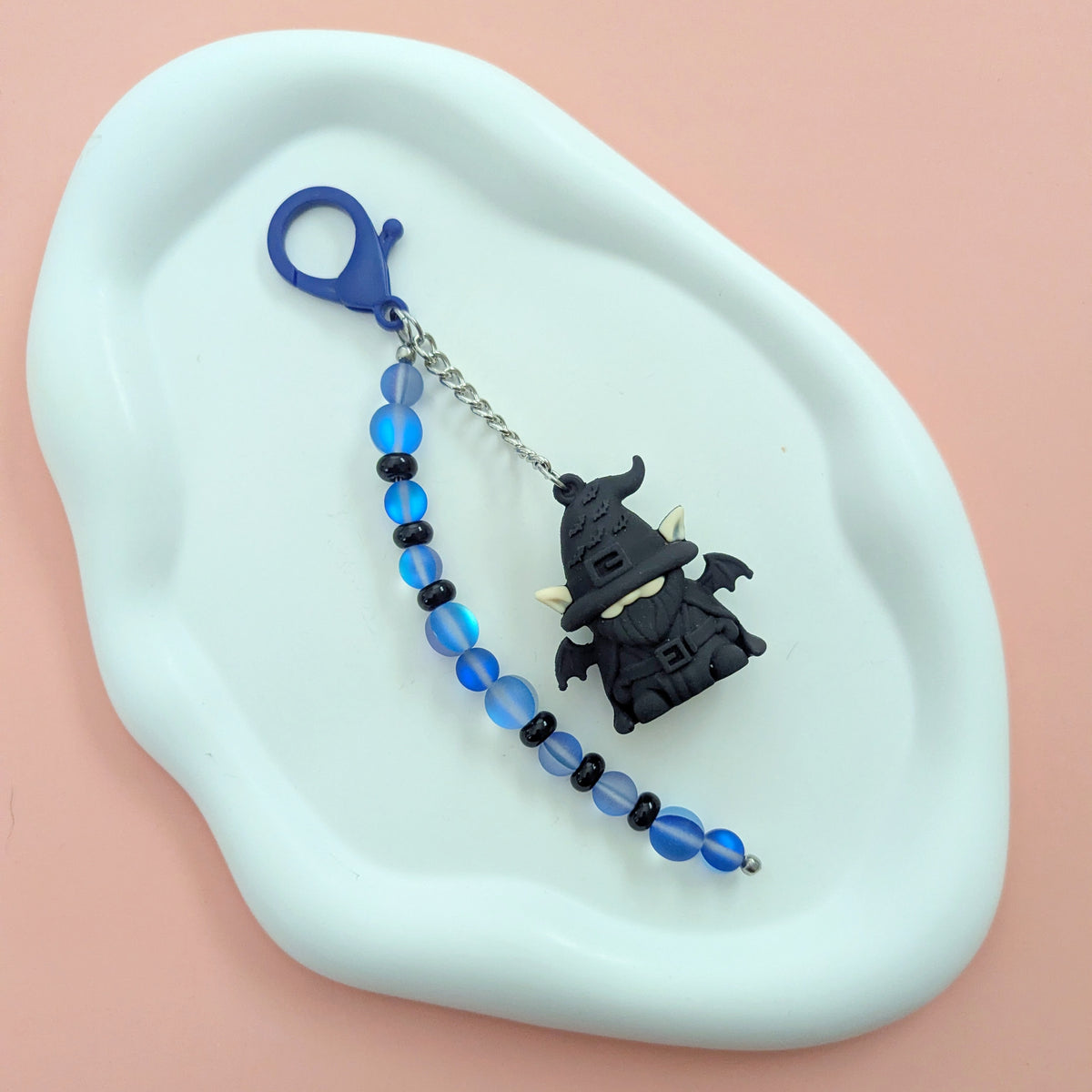Bat Gnome Bag Charm