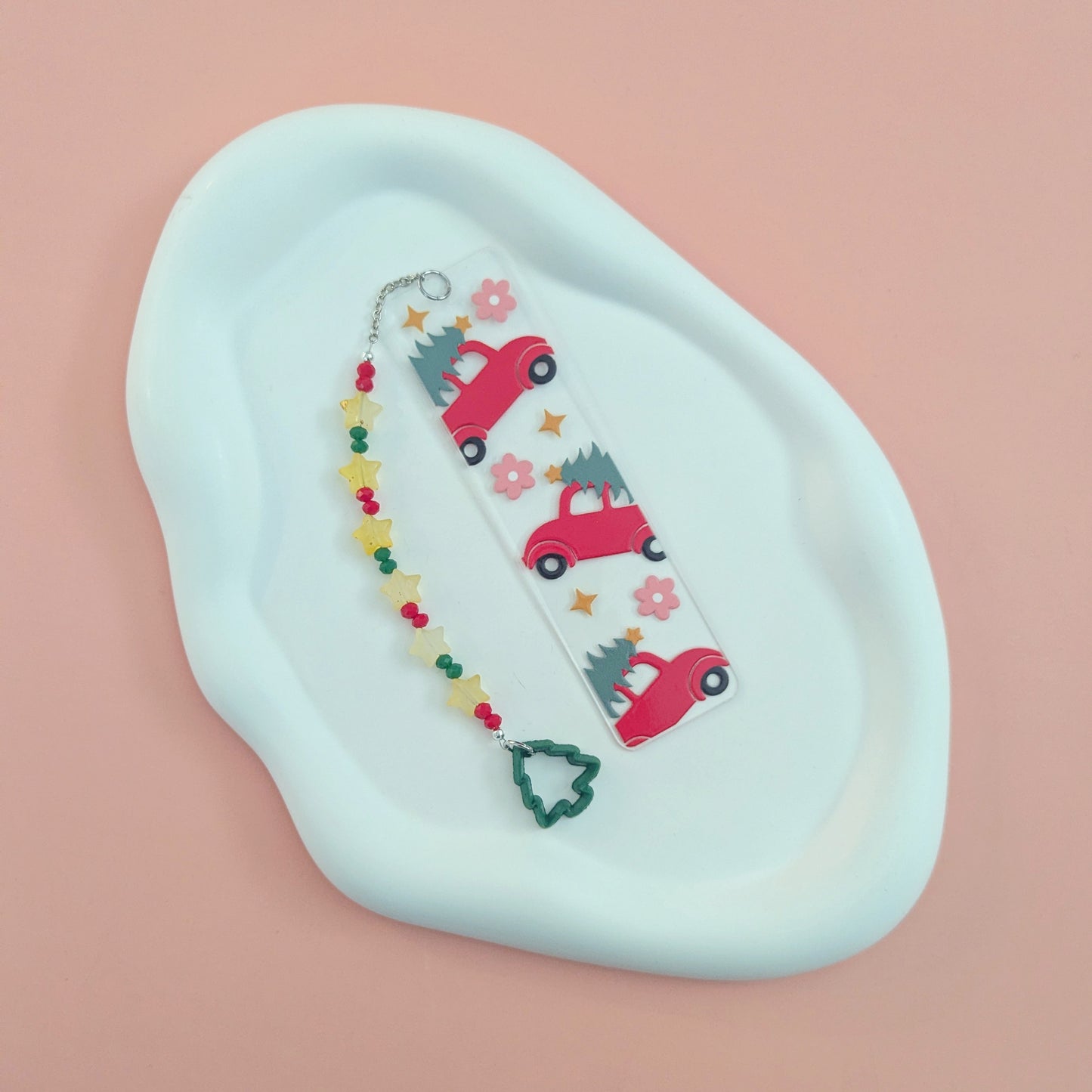 Christmas Tree Acrylic Bookmark