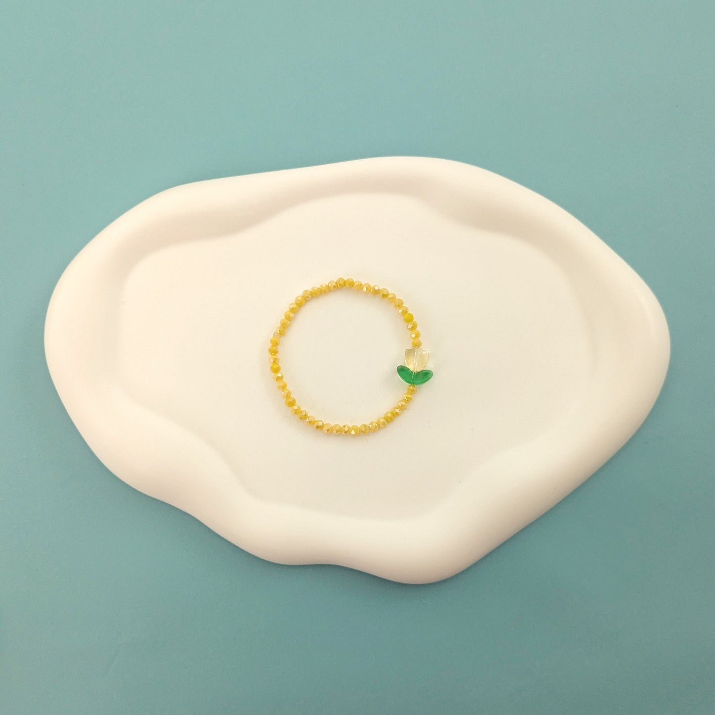 Yellow Tulip Bracelet