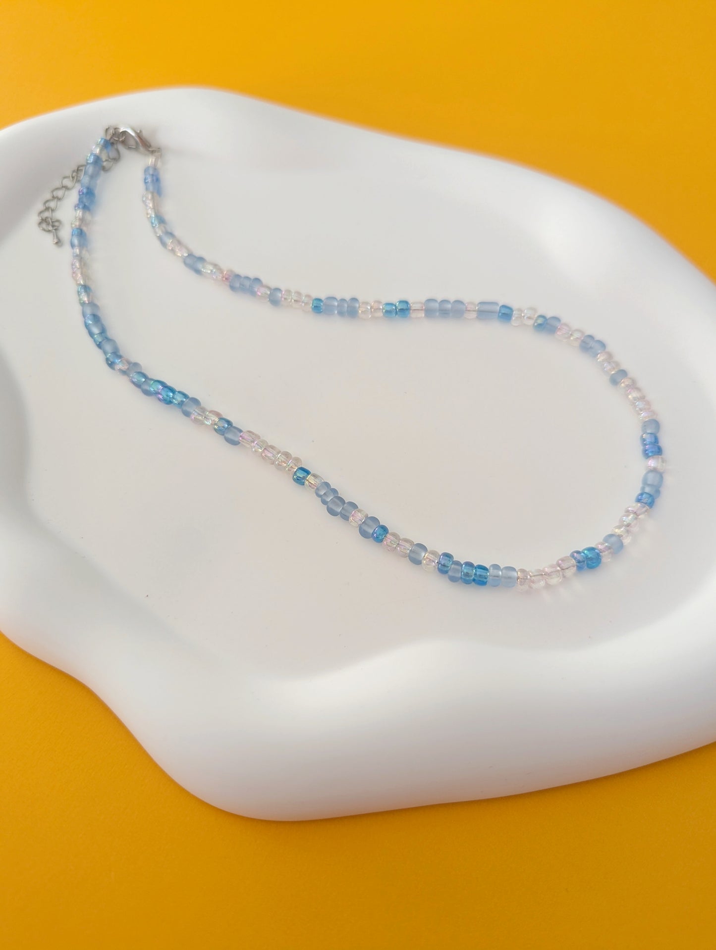 Pink and Blue Choker