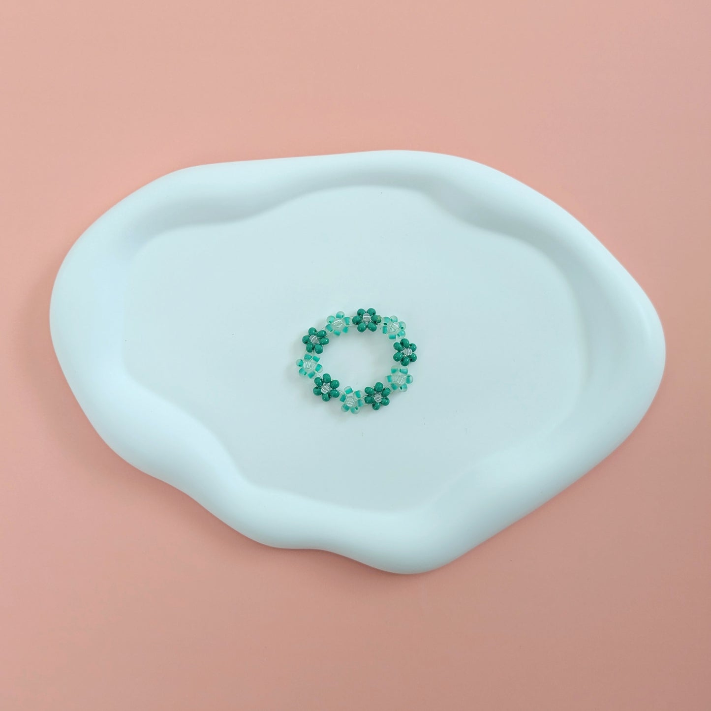 Green Kids Daisy Bracelet
