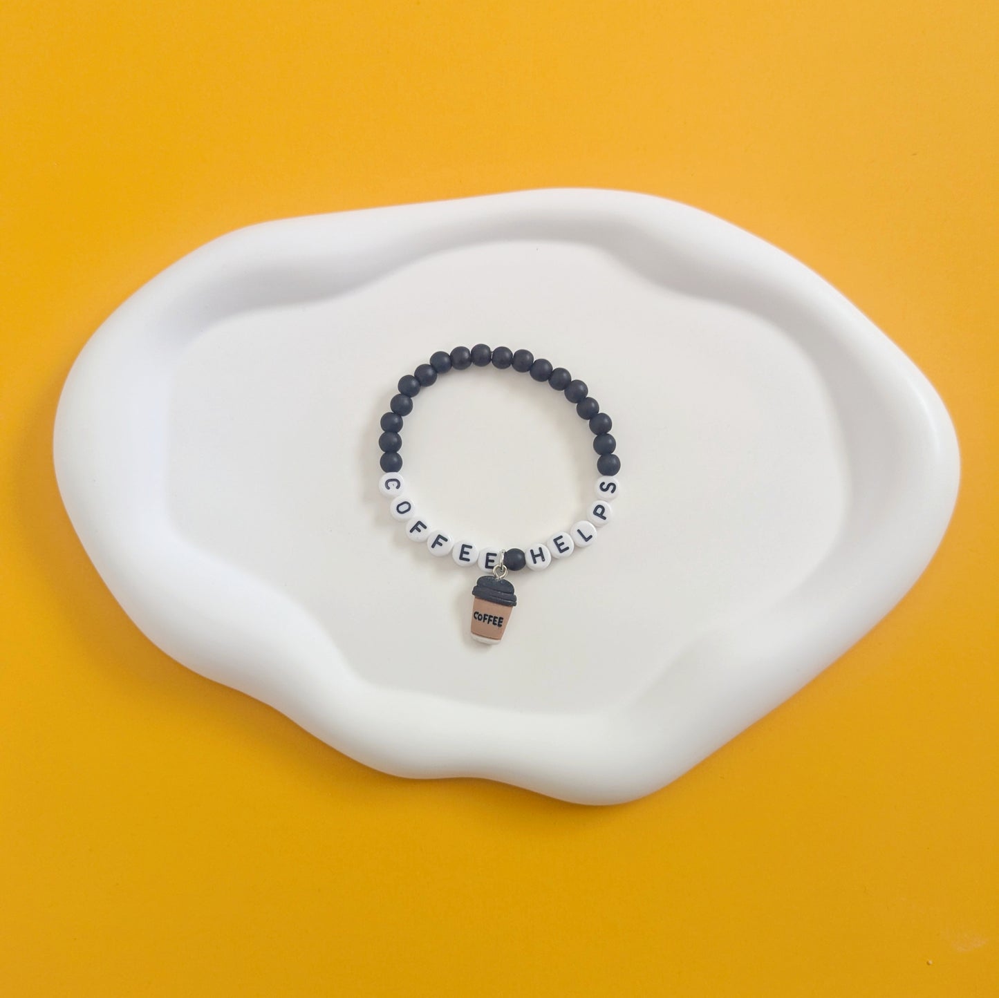 Coffee Helps Bracelet