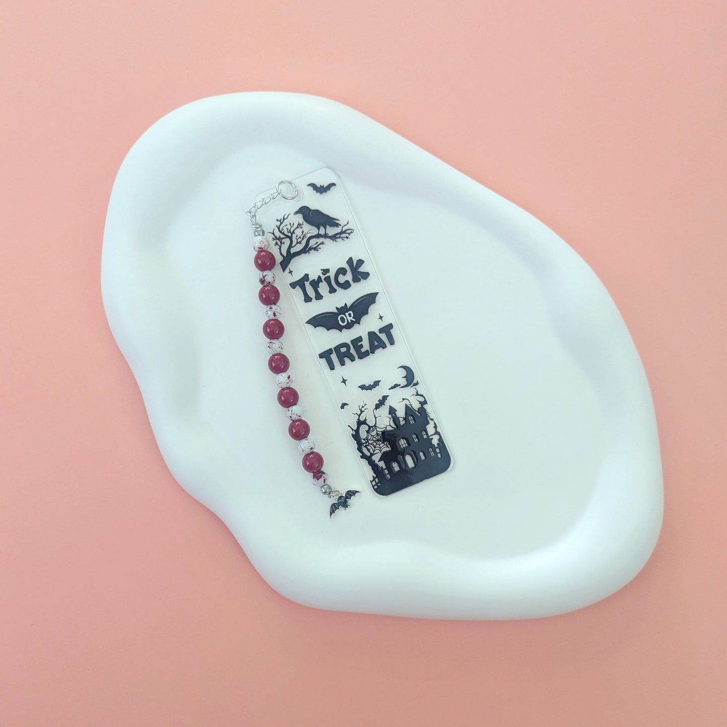 Trick or Treat Acrylic Bookmark