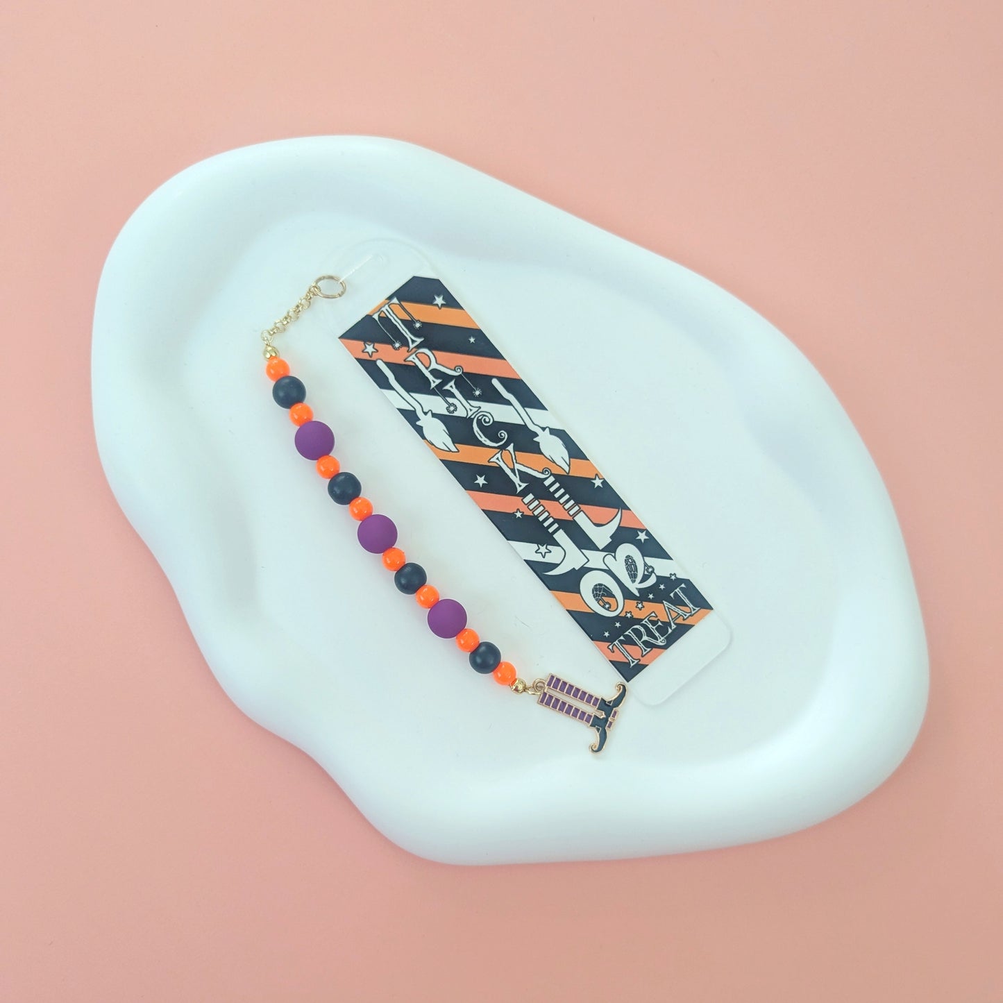 Trick or Treat Acrylic Bookmark