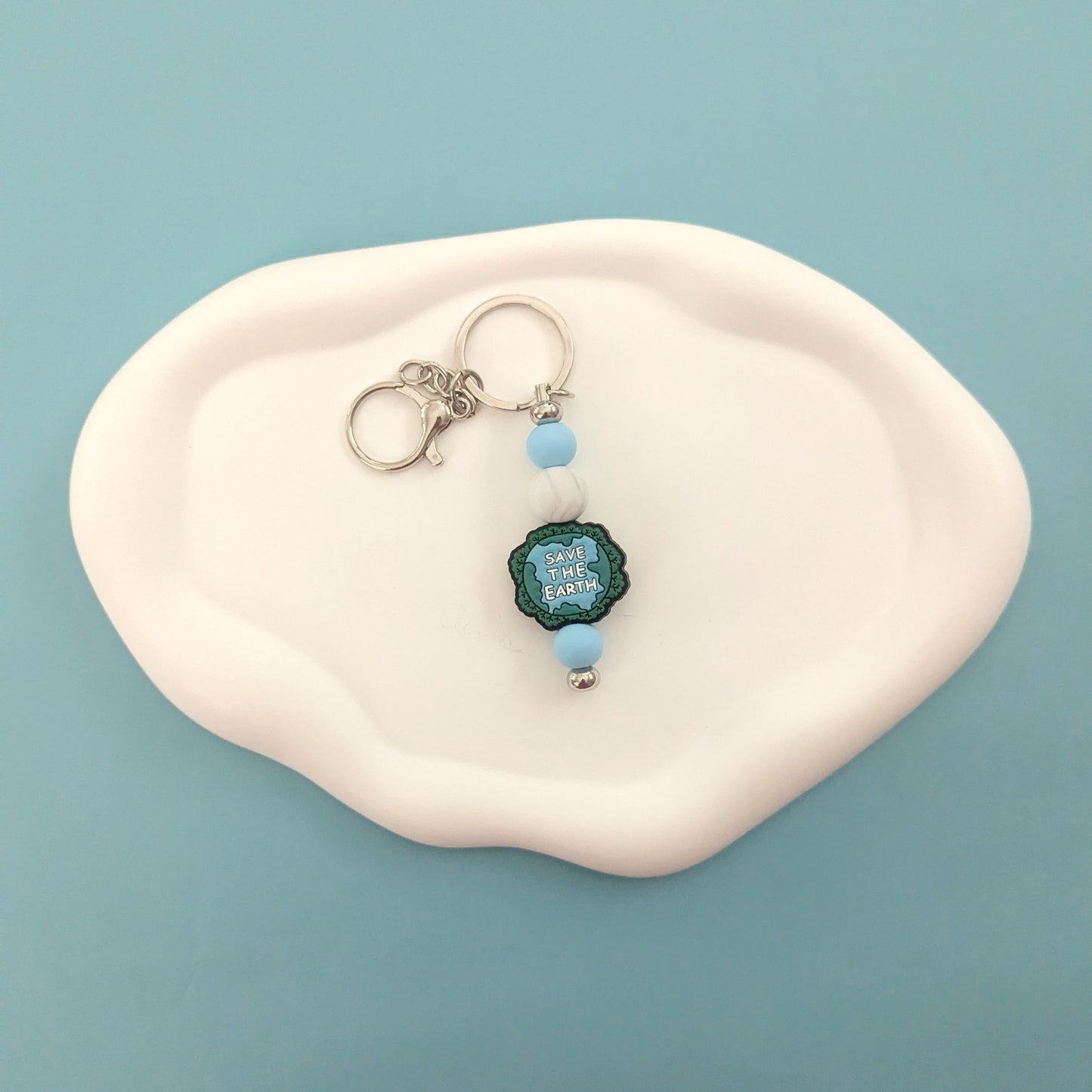 Save The Earth Keychain