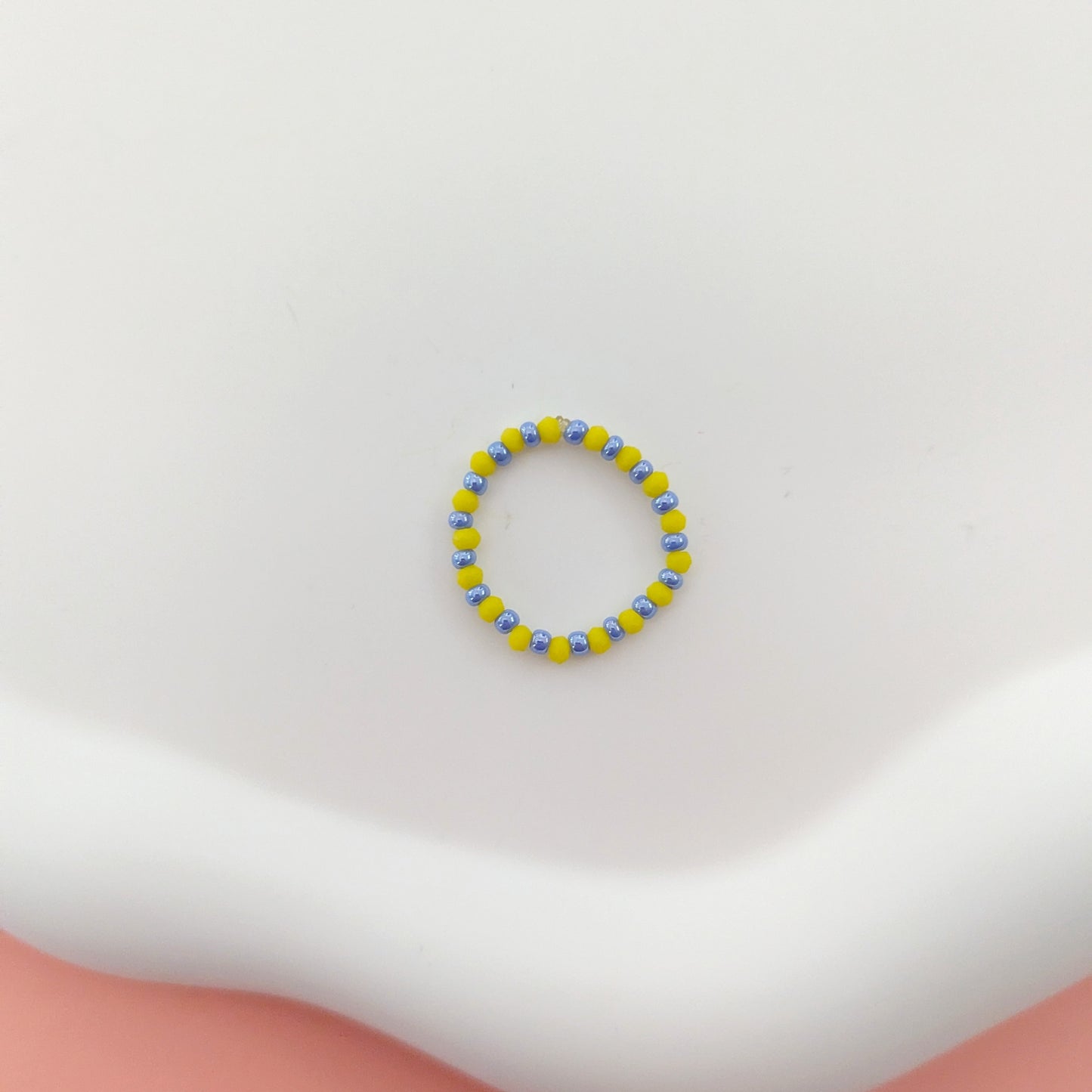 Yellow and Blue Ring