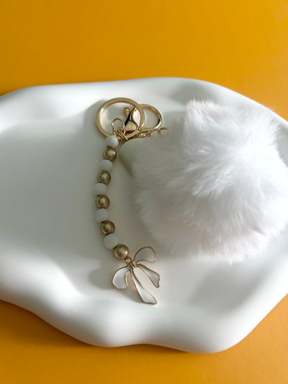 Pom Pom Bag Charm