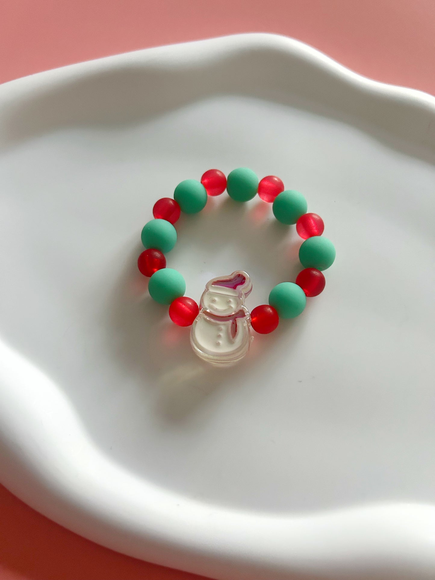 Kids Snowman Bracelet