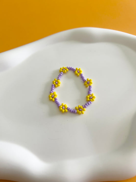 Yellow Daisy Bracelet