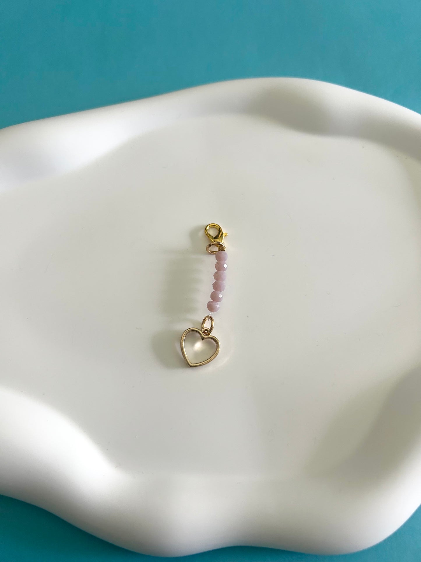 Heart Dust Plug Charm