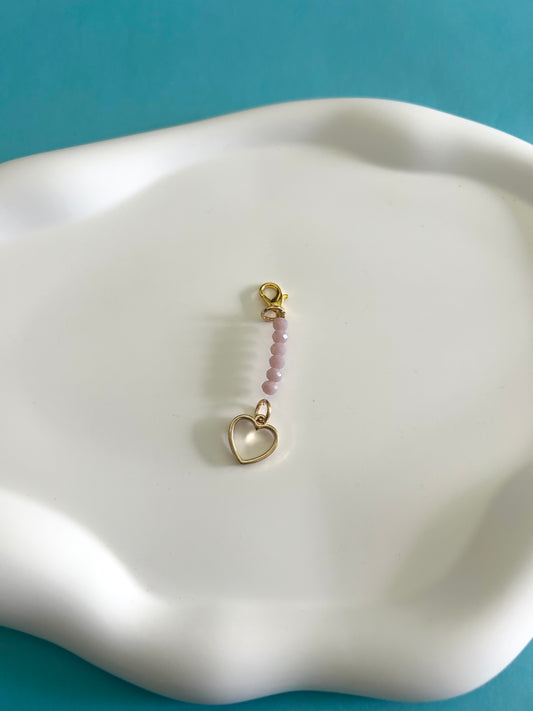 Heart Dust Plug Charm