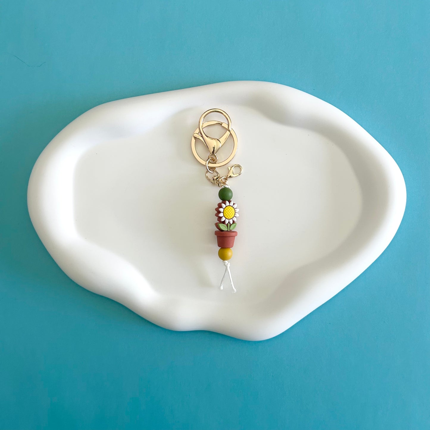 Flower Pot Keychain