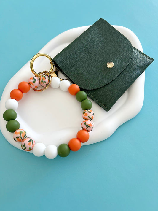 Orange Wallet Set