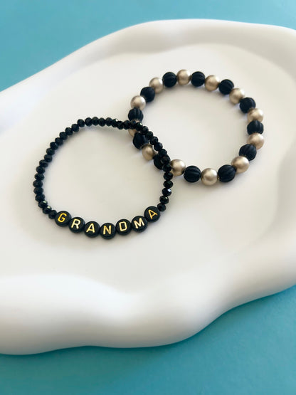 Black and Gold Grandma Stack
