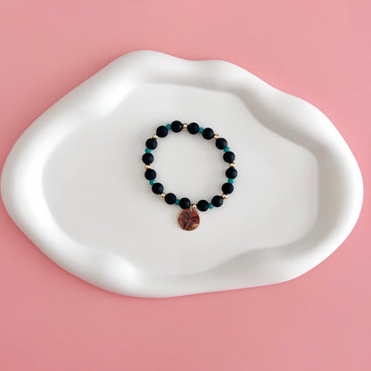 Floral Charm Bracelet