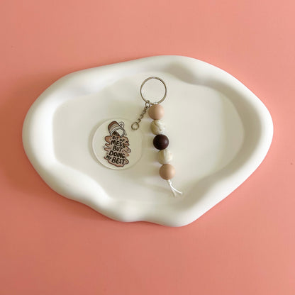 Bit of a Mess Keychain