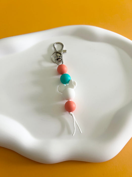 Mouse Straw Charm