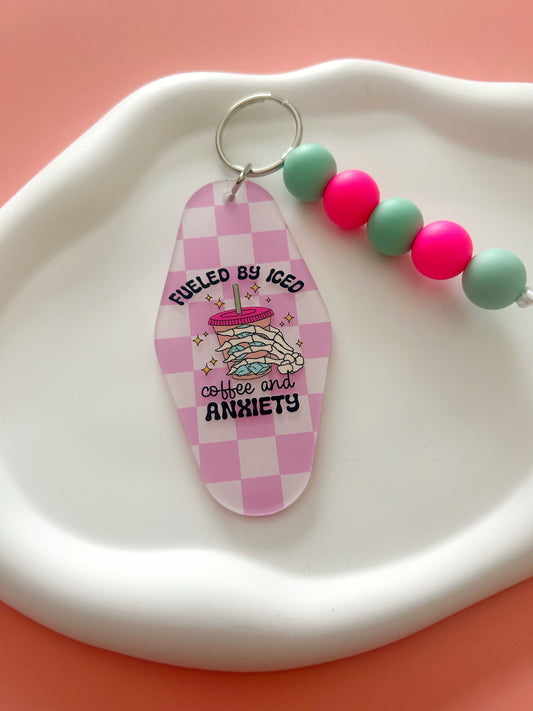 Ice Coffe Keychain