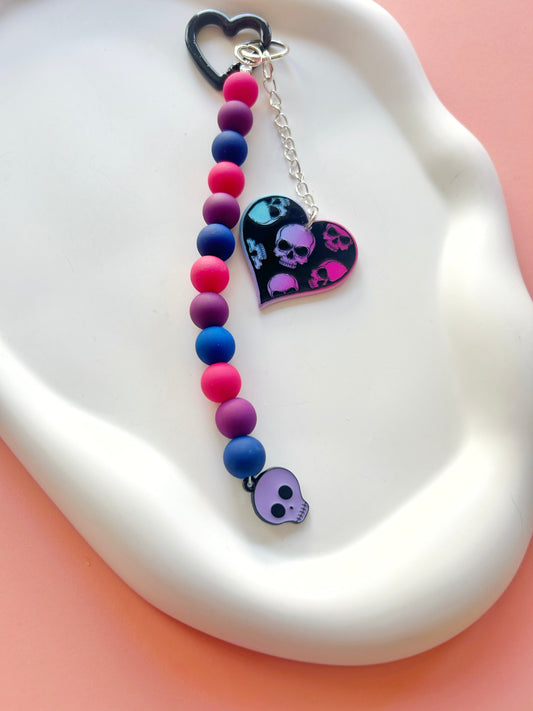 Skeleton Bag Charm