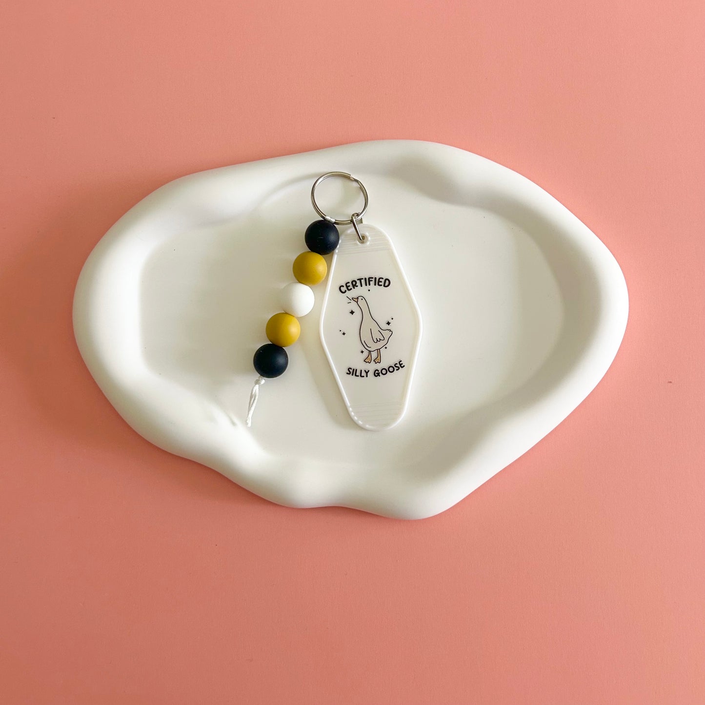 Silly Goose Keychain