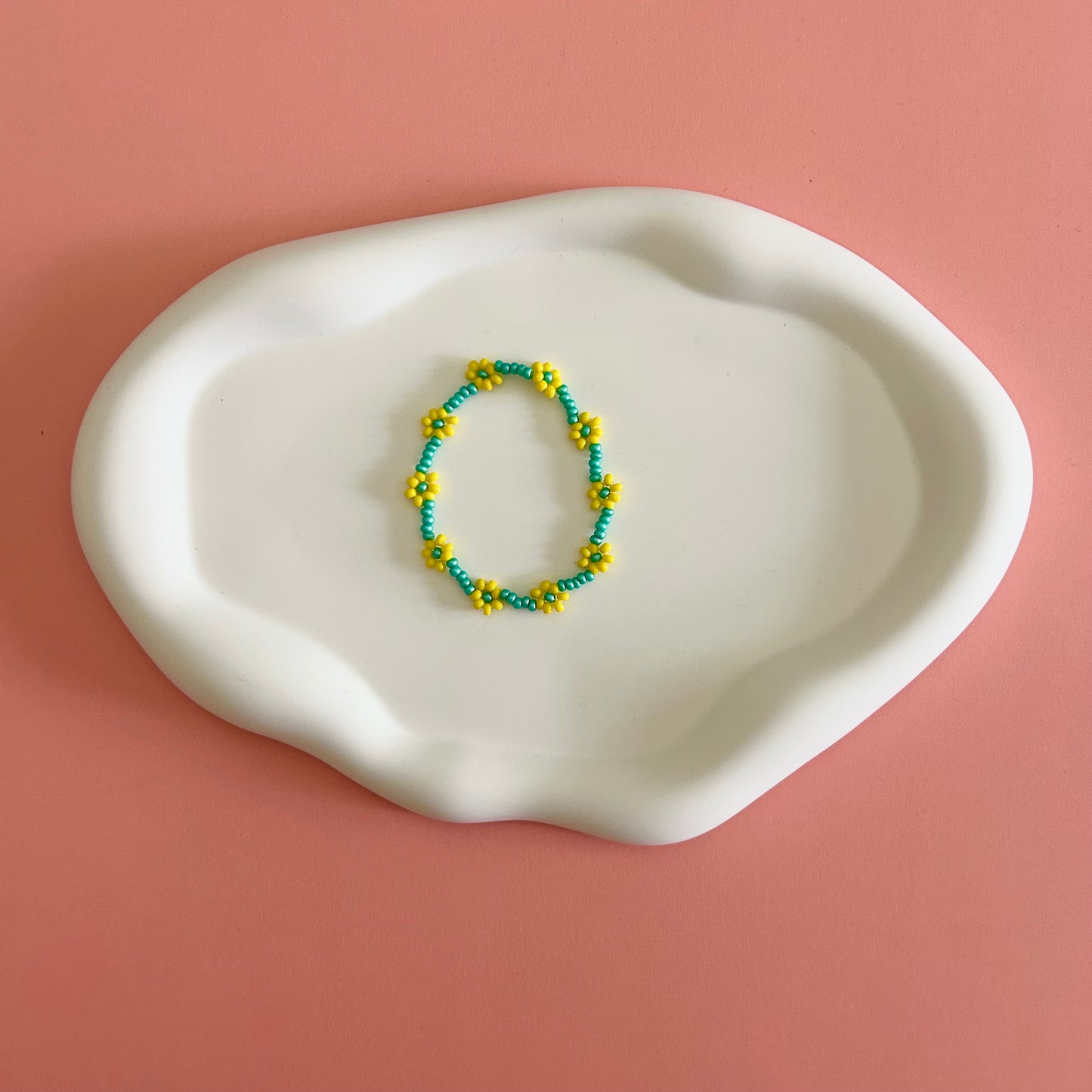 Yellow Daisy Bracelet