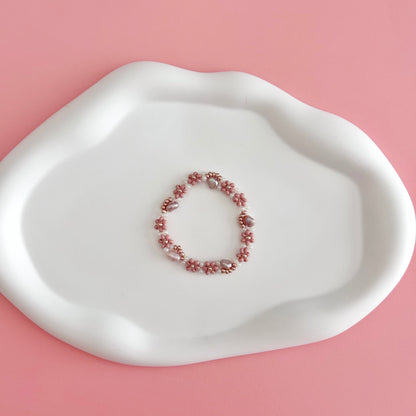 Pearl Daisy Bracelet