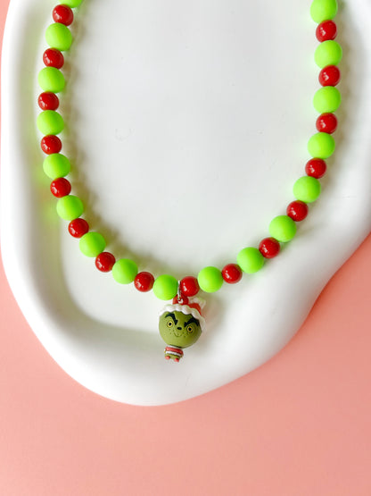 Grinch Necklace