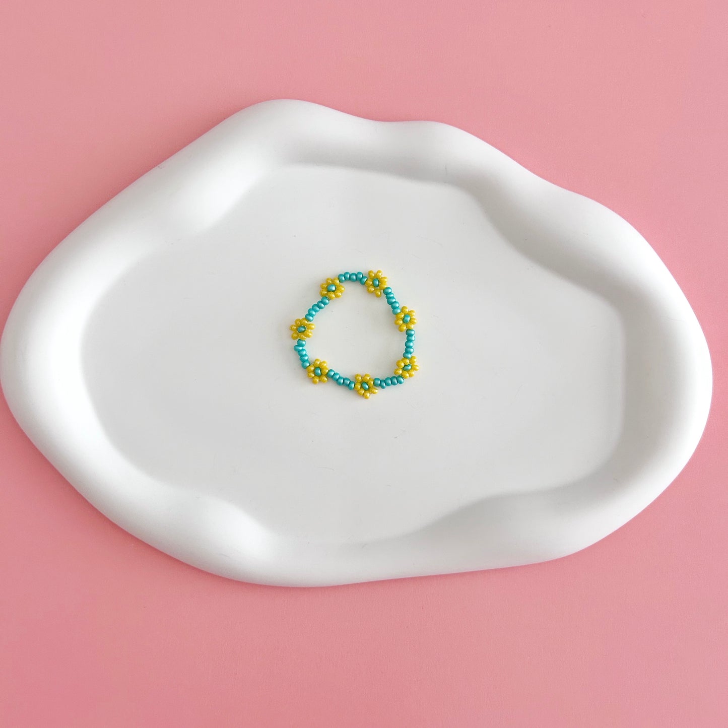 Yellow Daisy Bracelet
