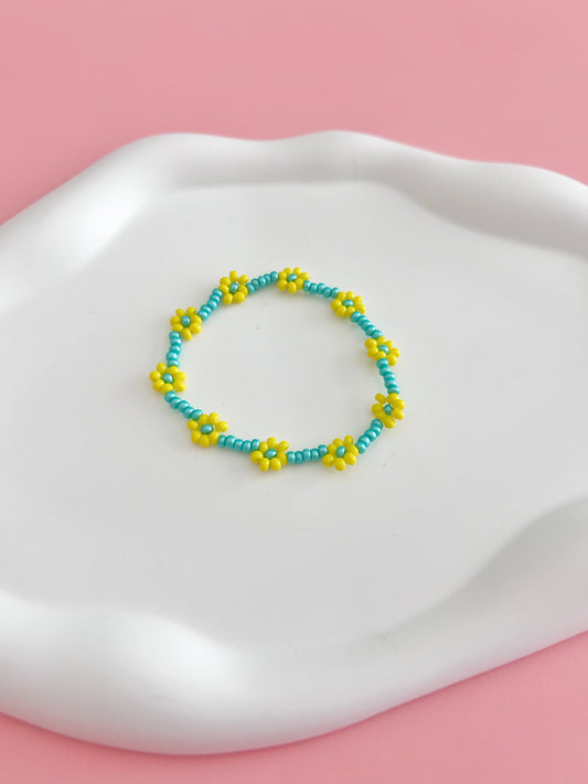 Yellow Daisy Bracelet
