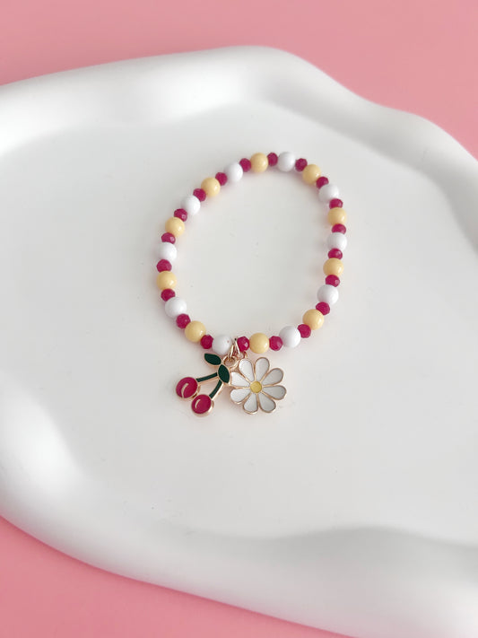 Cherry Charm Bracelet