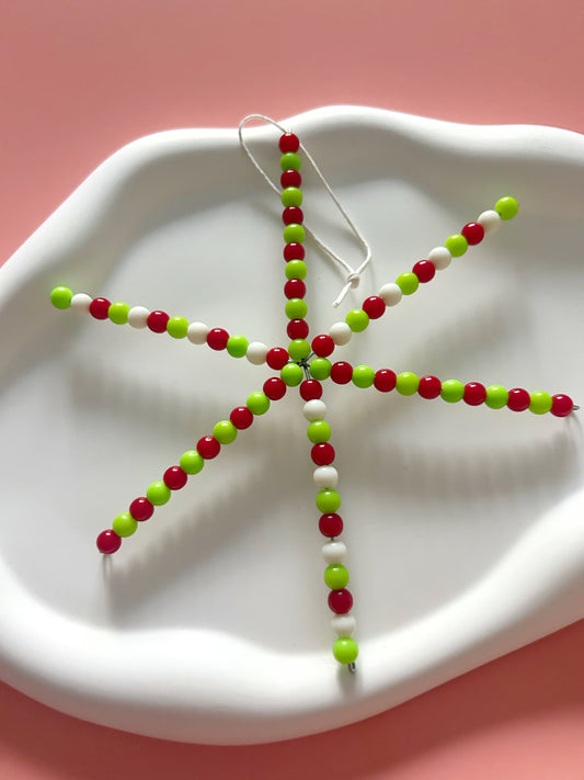 Green and Red Ornament