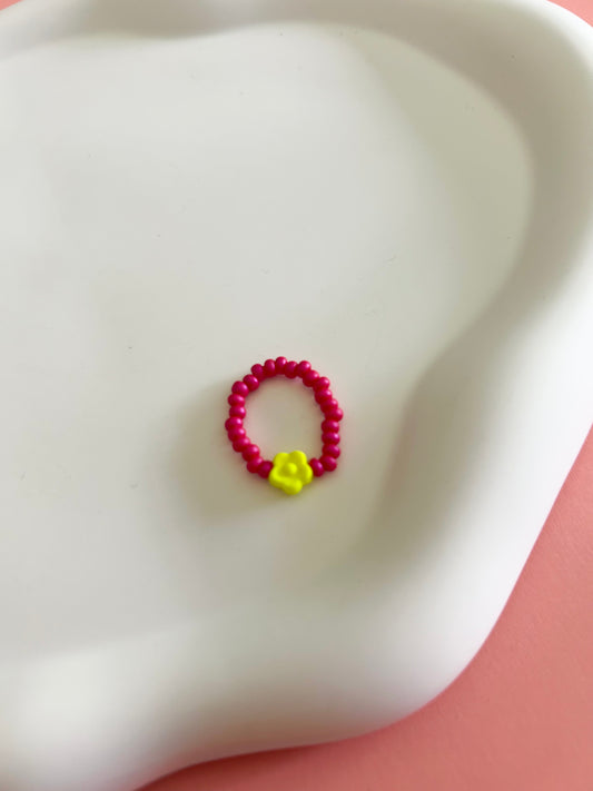 Yellow Flower Ring