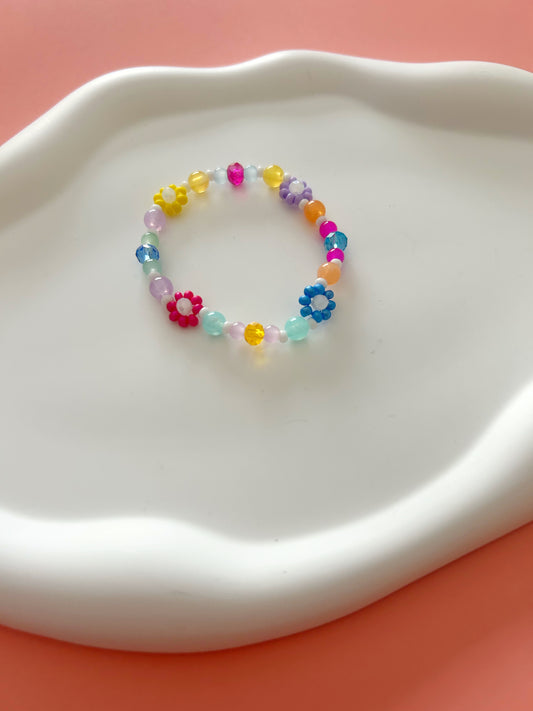 Colorful Daisy Bracelet
