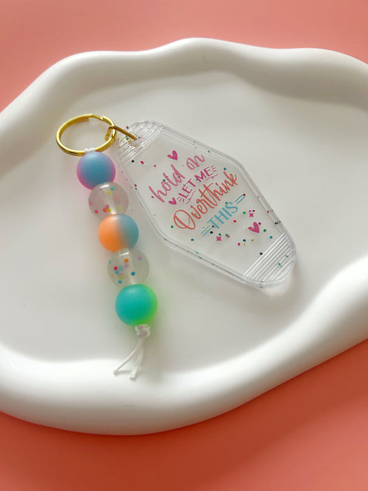 Overthink Keychain