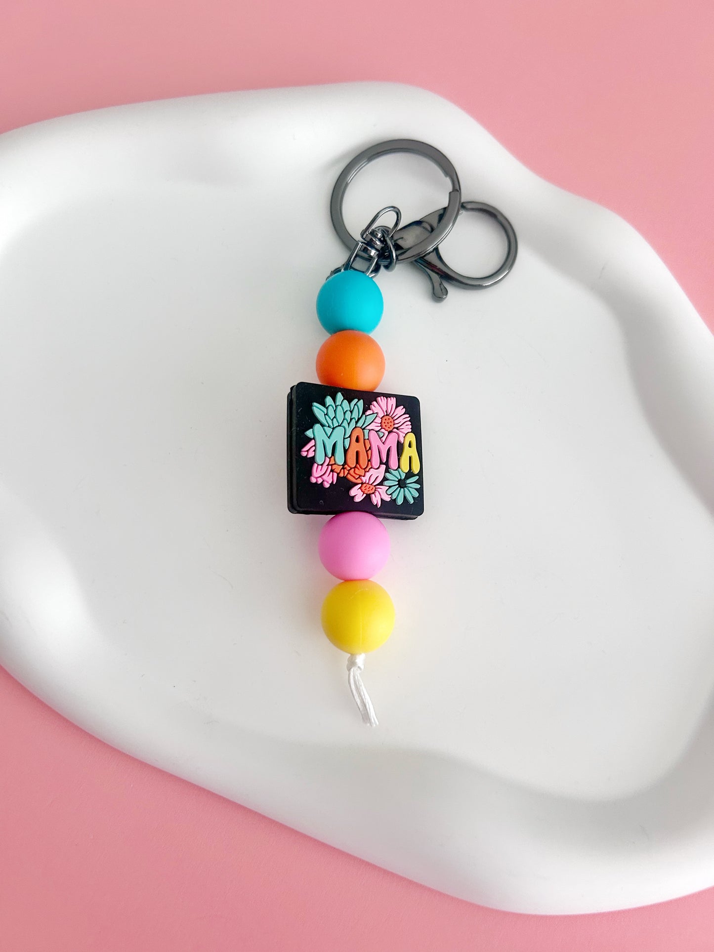 Floral Mama Keychain