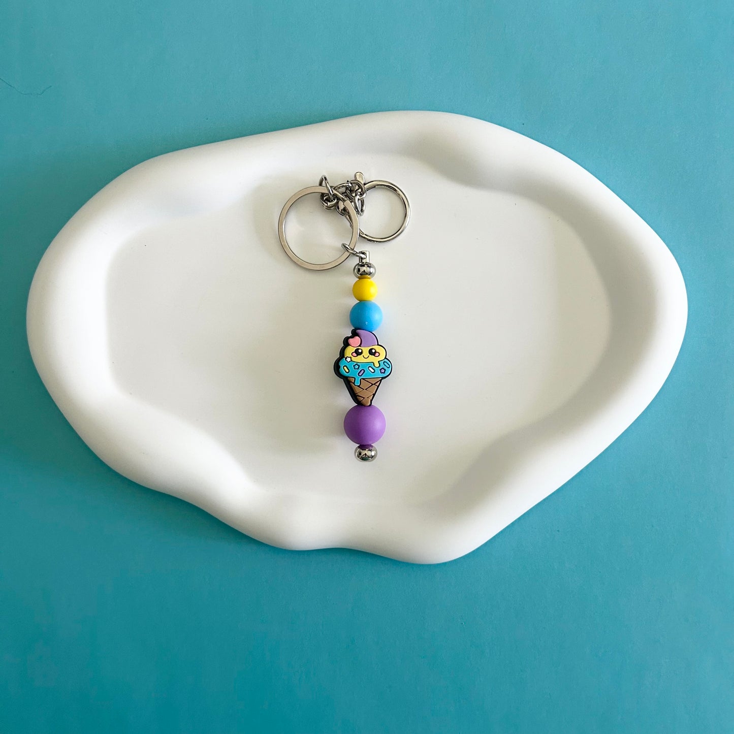 Ice Cream Keychain