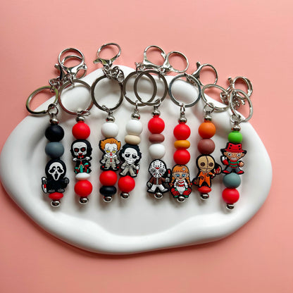 Scary Movie Character Keychains