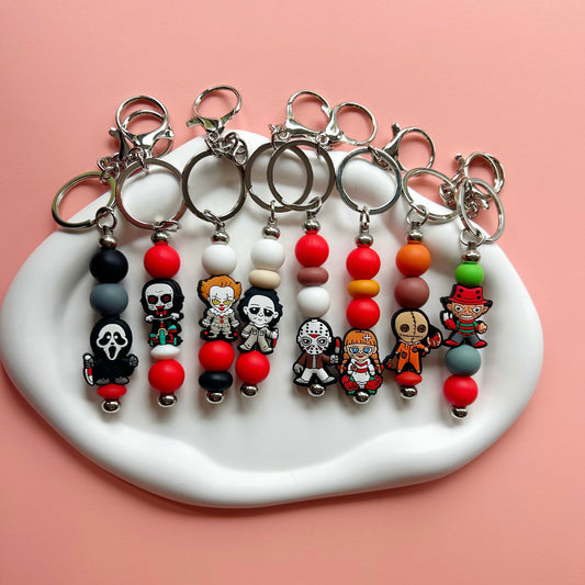 Scary Movie Character Keychains