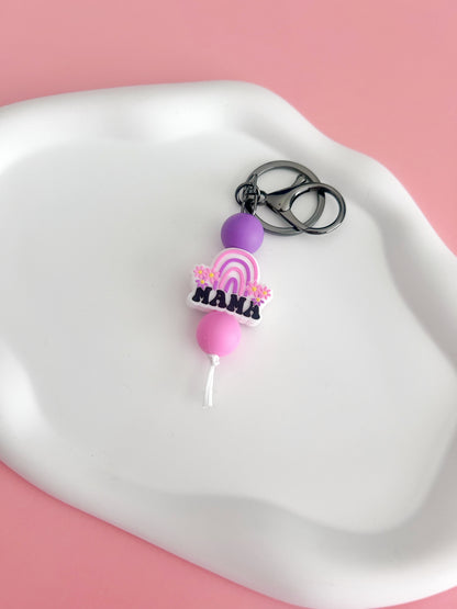 Rainbow Mama Keychain