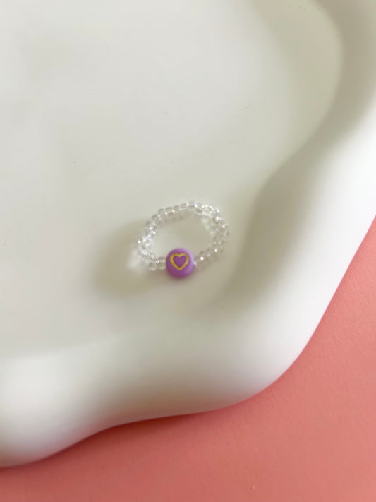 Purple Heart Ring