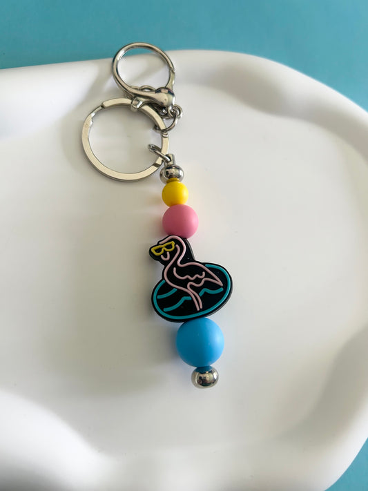 Flamingo Keychain
